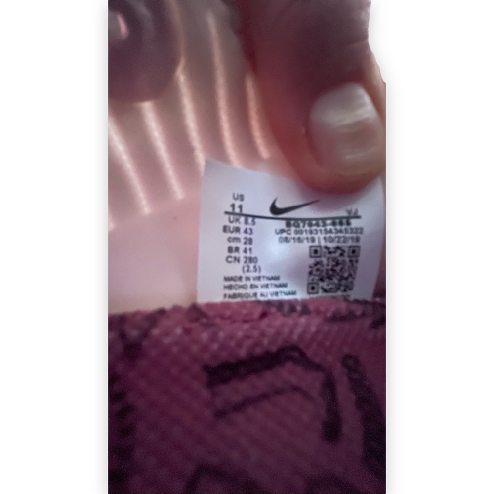 Nike Air Zoom SuperRep 2 HIIT and Boot Camp Tennis Shoe Pink Size 11 - Picture 9 of 10